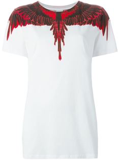 футболка с принтом крыльев Marcelo Burlon County Of Milan