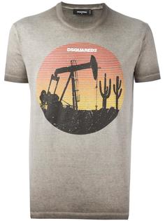 oil field T-shirt Dsquared2