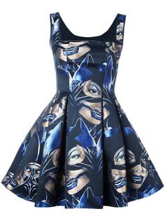 платье 'Do Ut Des' с рисунком Philipp Plein