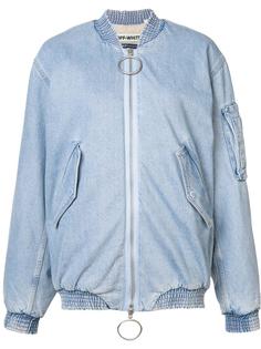 denim bomber jacket  Off-White