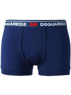 трусы-боксеры с логотипами Dsquared2