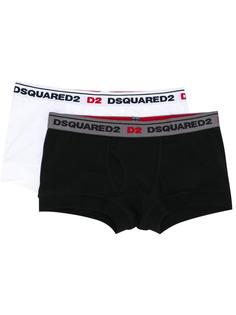 набор из трусов-боксеров с логотипами Dsquared2
