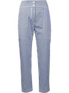 striped cropped trousers Adam Lippes