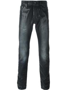 coated slim-fit jeans Htc Hollywood Trading Company