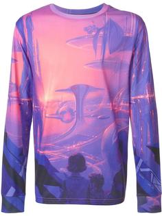 'Cyber Castle' long sleeved T-shirt Opening Ceremony