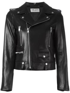 классическая байкерская куртка Saint Laurent