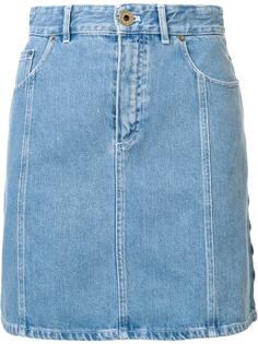 джинсовая юбка с высокой талией Chloé