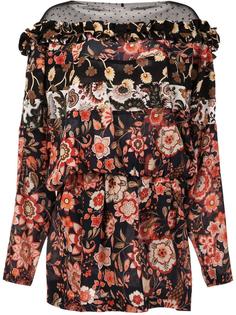 floral bat print dress Faith Connexion