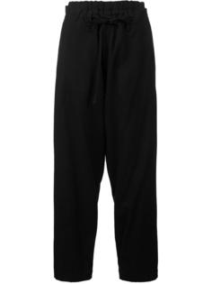high-waist layered trousers Y's