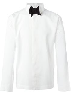 рубашка с геометрическим воротником Homme Plissé Issey Miyake