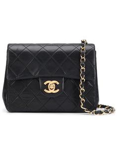 мини сумка с откидным клапаном Chanel Vintage