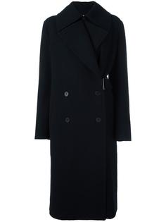 двубортное пальто-бушлат Jil Sander