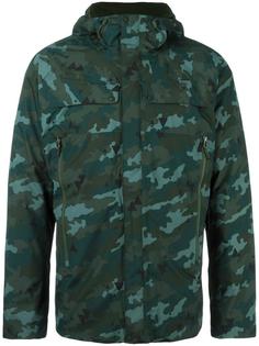дутая куртка с камуфляжным рисунком The North Face