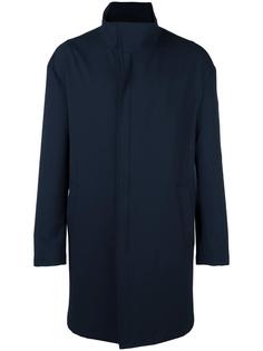 пальто с высоким воротником на молнии Giorgio Armani