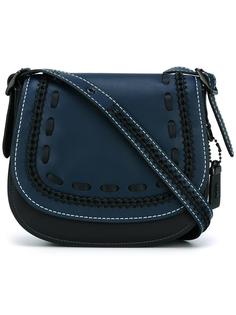 stitching detail saddle bag Coach