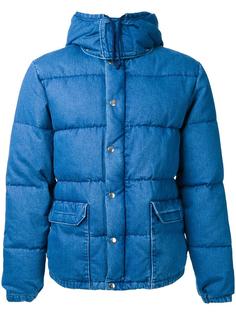 джинсовый стеганый пуховик Gold x Sugar Cane Gold