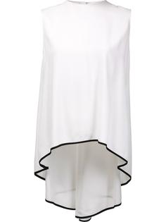 cascading tail sleeveless blouse Adam Lippes