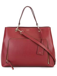 zip pocket tote DKNY