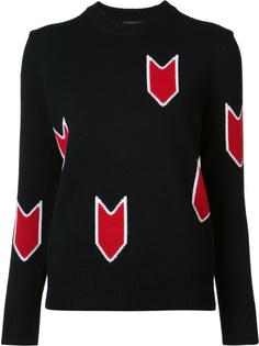 джемпер с деталями интарсией Rag &amp; Bone