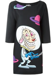 платье с рисунком 'Ren &amp; Stimpy' Jeremy Scott