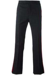 брюки с бархатными полосками Saint Laurent