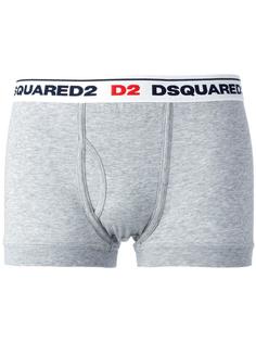 трусы-боксеры с логотипами Dsquared2
