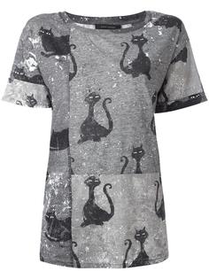 'Patchwork Cat Skater' T-shirt Marc Jacobs