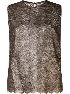 кружевной топ Saint Laurent
