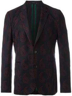 блейзер с вышивкой вишен Paul Smith