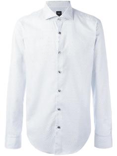рубашка с мелким узором Boss Hugo Boss