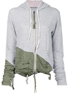 zipped hoodie Greg Lauren