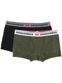 набор из трусов-боксеров с логотипами Dsquared2