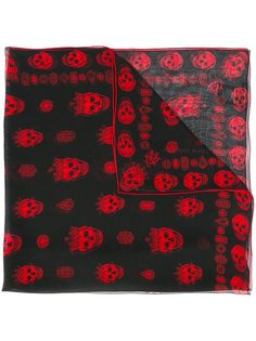 шарф 'Skull'  Alexander McQueen