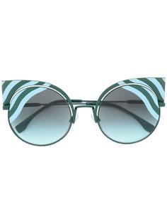 солнцезащитные очки 'Hypnoshine' Fashion Show Fendi
