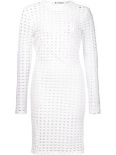 платье с перфорацией T By Alexander Wang