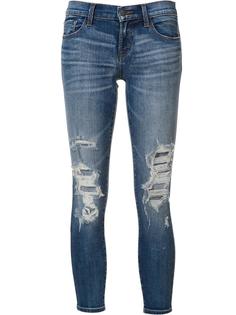 ripped skinny jeans  J Brand