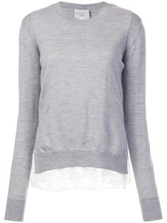 crew neck jumper Grey Jason Wu