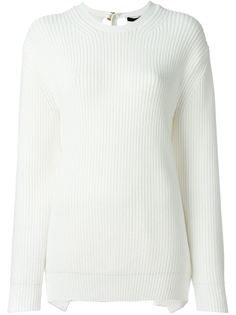 свитер с открытой спиной Alexander Wang