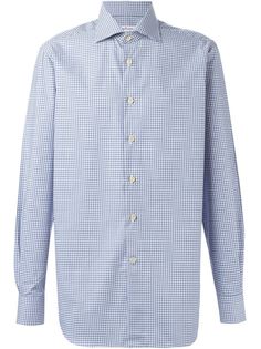 рубашка в клетку Kiton
