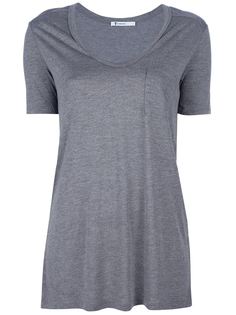 футболка с U-образным вырезом T By Alexander Wang