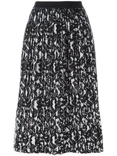 printed pleated skirt  Roberto Collina