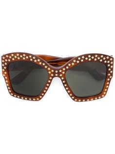 солнцезащитные очки с принтом звезд Gucci Eyewear