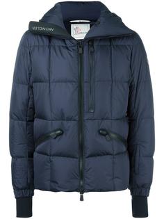 пуховик с капюшоном на молнии Moncler Grenoble