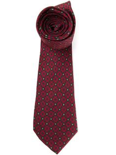 жаккардовый галстук Christian Dior Vintage
