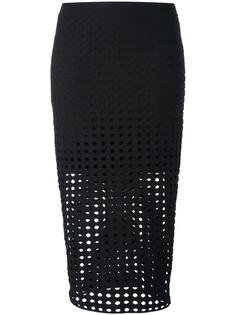 circular hole skirt T By Alexander Wang