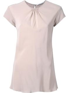 блузка с короткими рукавами Agnona