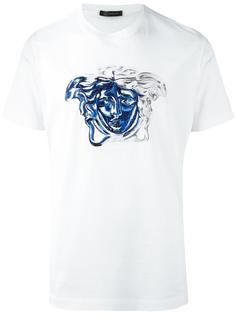 футболка с вышивкой Versace