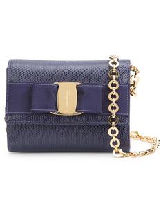 мини сумка через плеч 'Vera Bow'о  Salvatore Ferragamo