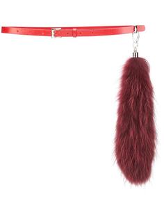 roping fur belt Christian Dada