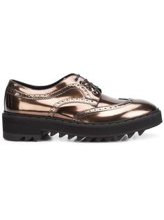 chunky sole metallic brogues Raparo